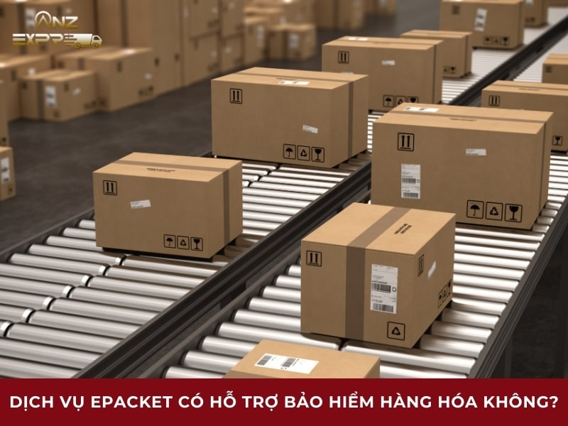 Dịch vụ ePacket có hỗ trợ bảo hiểm hàng hóa không?